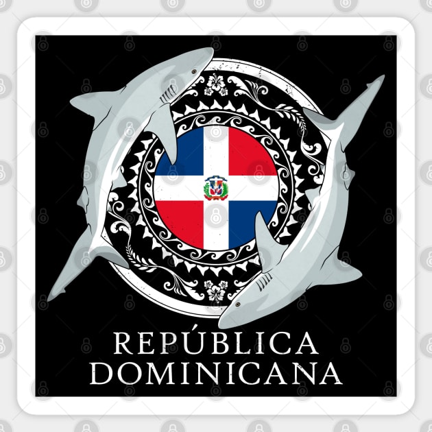 Caribbean Reef Shark Diving Dominican Republic Sticker by NicGrayTees